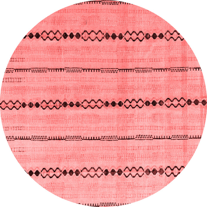 Machine Washable Abstract Red Modern Rug, wshabs4818red