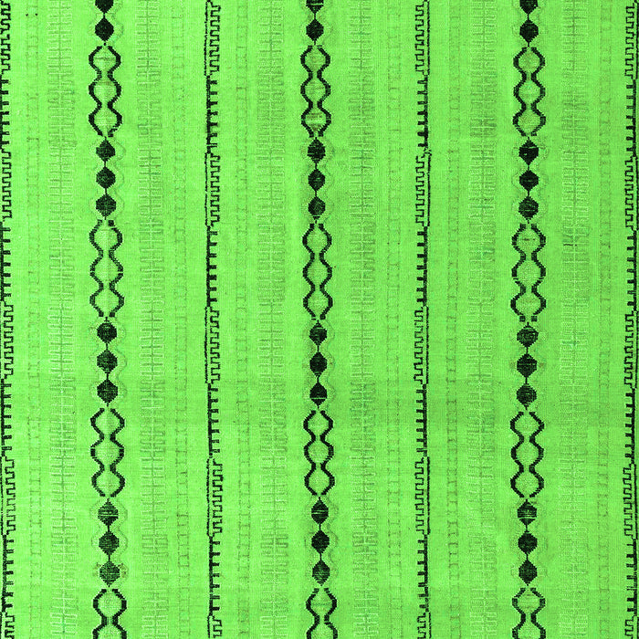 Machine Washable Abstract Green Modern Area Rugs, wshabs4818grn