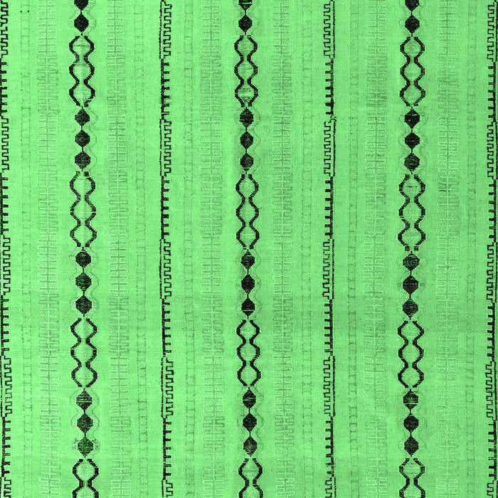 Machine Washable Abstract Emerald Green Modern Area Rugs, wshabs4818emgrn