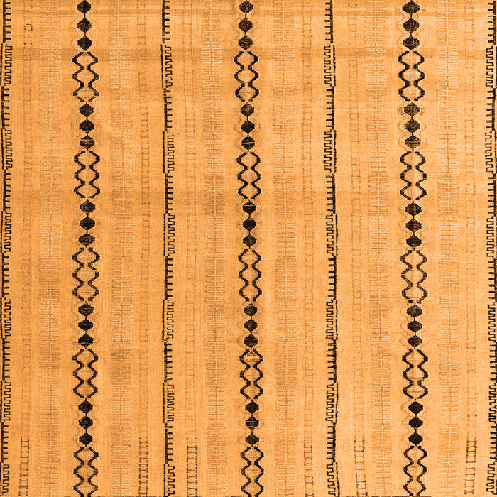 Square Machine Washable Abstract Orange Modern Area Rugs, wshabs4818org