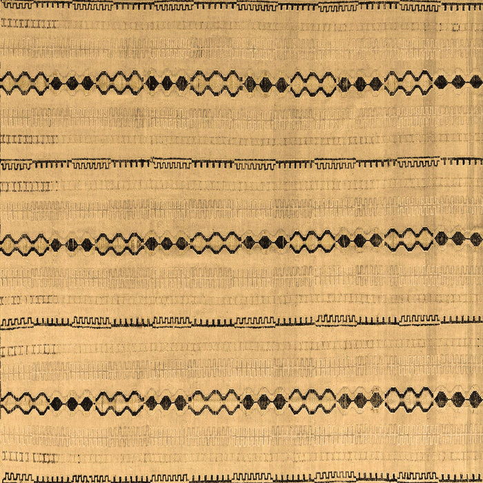 Square Abstract Brown Modern Rug, abs4818brn