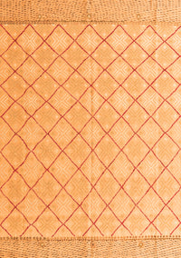 Abstract Orange Modern Rug, abs4819org