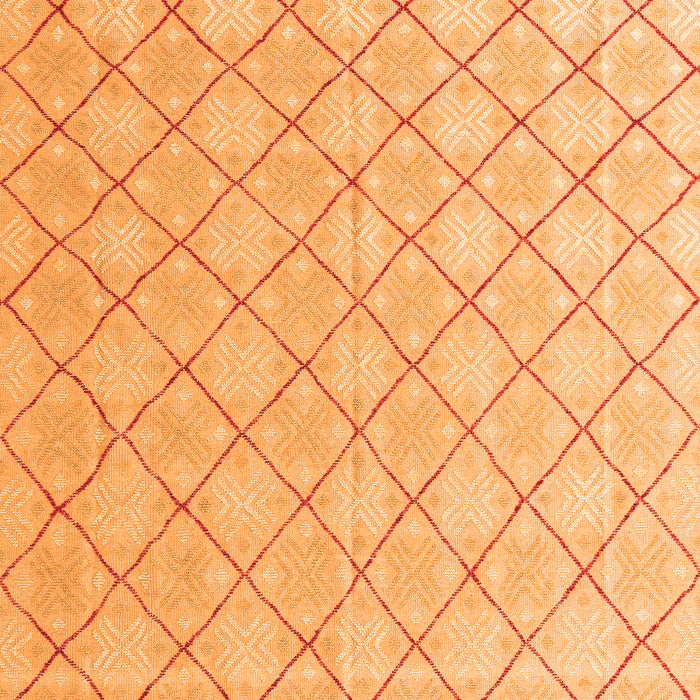 Abstract Orange Modern Rug, abs4819org