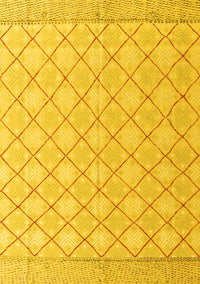 Abstract Yellow Modern Rug, abs4819yw