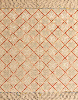 Machine Washable Abstract Yellow Rug, wshabs4819