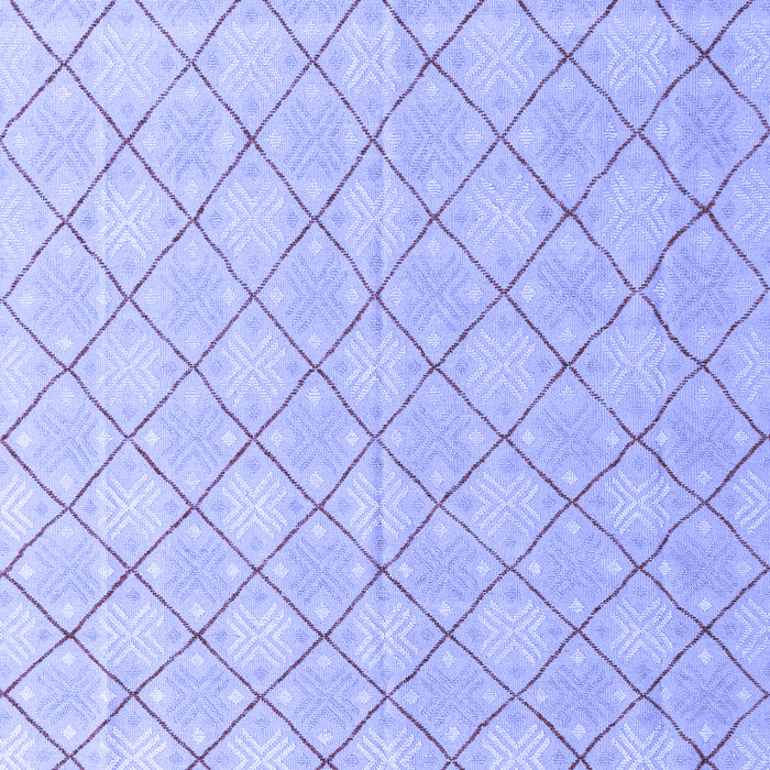 Machine Washable Abstract Blue Modern Rug, wshabs4819blu