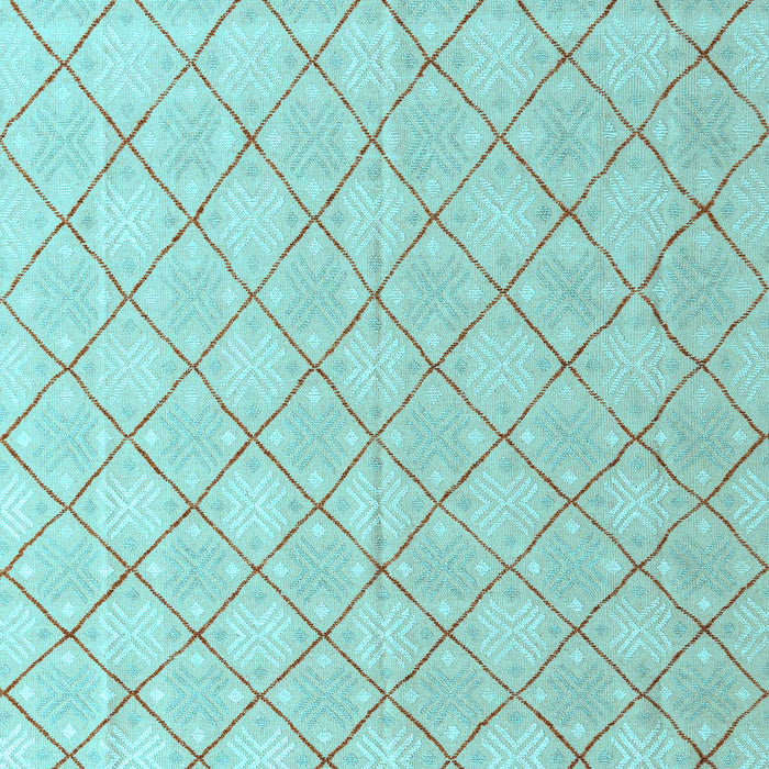 Machine Washable Abstract Light Blue Modern Rug, wshabs4819lblu