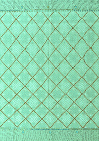 Abstract Turquoise Modern Rug, abs4819turq