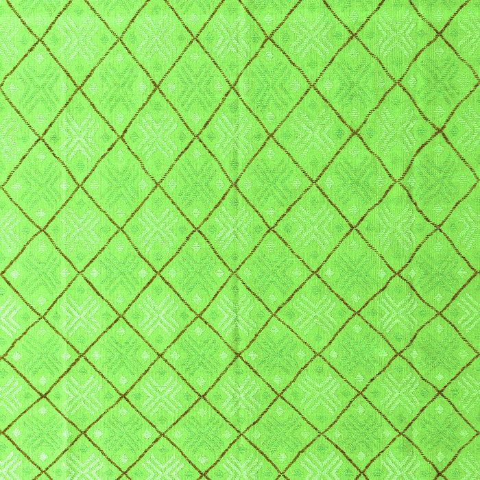Abstract Green Modern Rug, abs4819grn