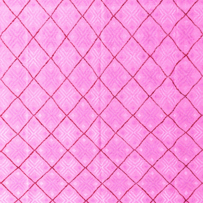 Machine Washable Abstract Pink Modern Rug, wshabs4819pnk