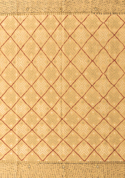 Abstract Brown Modern Rug, abs4819brn