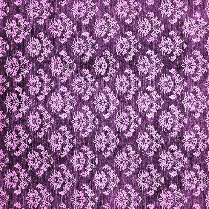 Square Abstract Purple Modern Rug, abs481pur