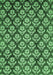 Machine Washable Abstract Emerald Green Modern Area Rugs, wshabs481emgrn