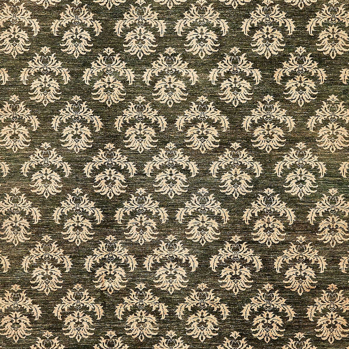 Machine Washable Abstract Milk Chocolate Brown Rug, wshabs481