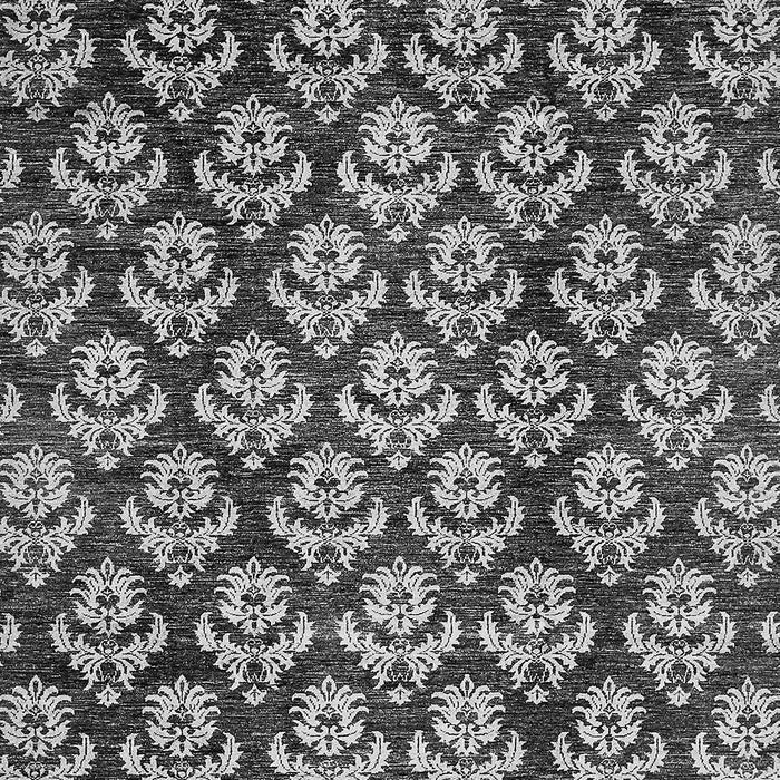 Machine Washable Abstract Gray Modern Rug, wshabs481gry