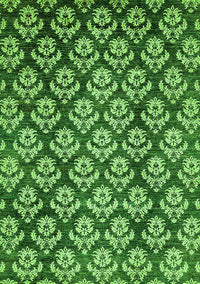 Abstract Green Modern Rug, abs481grn