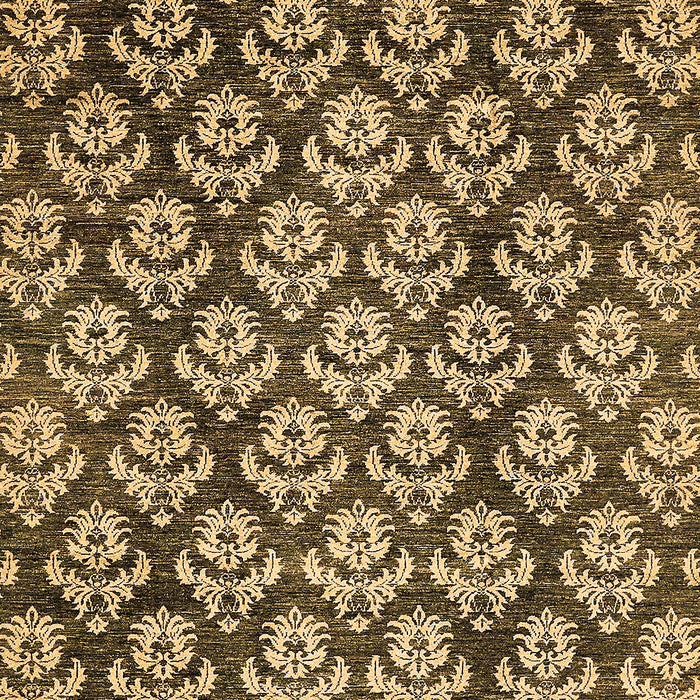 Abstract Brown Modern Rug, abs481brn