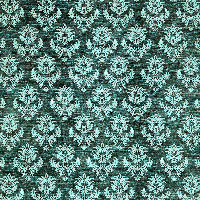 Machine Washable Abstract Light Blue Modern Rug, wshabs481lblu