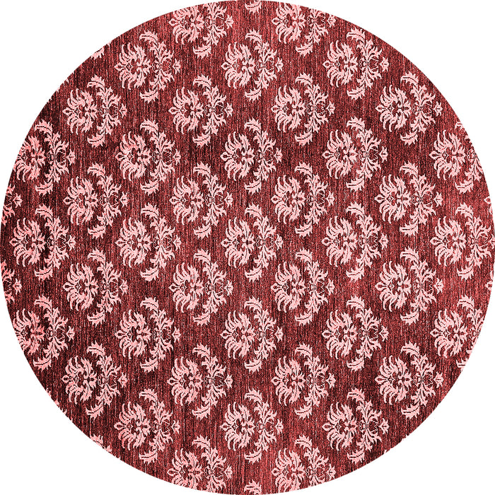 Machine Washable Abstract Red Modern Rug, wshabs481red