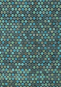 Abstract Light Blue Modern Rug, abs4820lblu