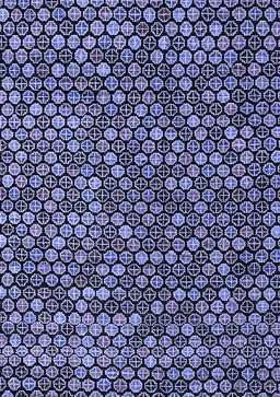 Abstract Blue Modern Rug, abs4820blu