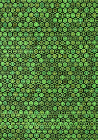 Abstract Green Modern Rug, abs4820grn