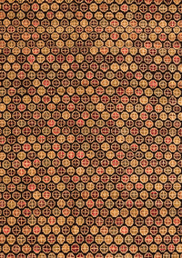 Abstract Orange Modern Rug, abs4820org