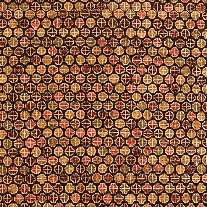 Abstract Orange Modern Rug, abs4820org