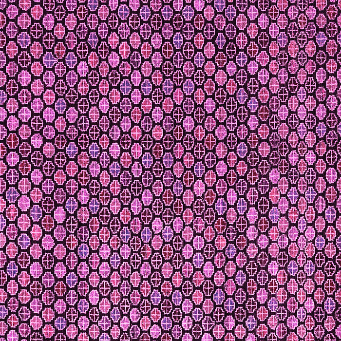 Square Machine Washable Abstract Pink Modern Rug, wshabs4820pnk