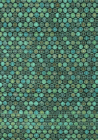 Abstract Turquoise Modern Rug, abs4820turq