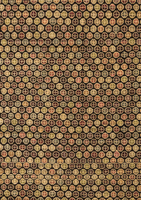 Abstract Brown Modern Rug, abs4820brn