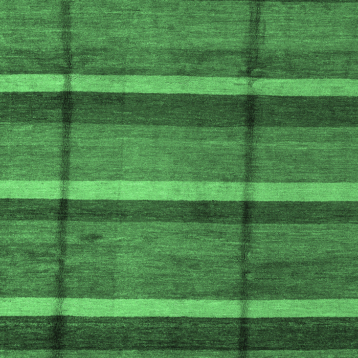 Machine Washable Abstract Emerald Green Modern Area Rugs, wshabs4821emgrn