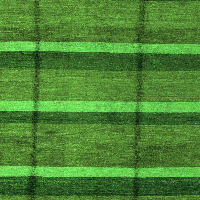 Machine Washable Abstract Green Modern Area Rugs, wshabs4821grn
