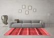 Modern Red Washable Rugs