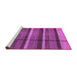 Sideview of Machine Washable Abstract Purple Modern Area Rugs, wshabs4821pur