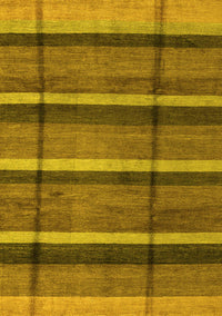 Abstract Yellow Modern Rug, abs4821yw