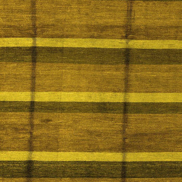 Abstract Yellow Modern Rug, abs4821yw