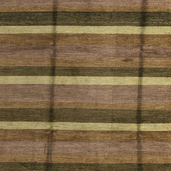 Machine Washable Abstract Bronze Brown Rug, wshabs4821