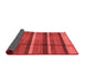 Abstract Red Modern Area Rugs