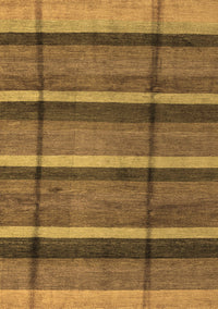 Abstract Brown Modern Rug, abs4821brn