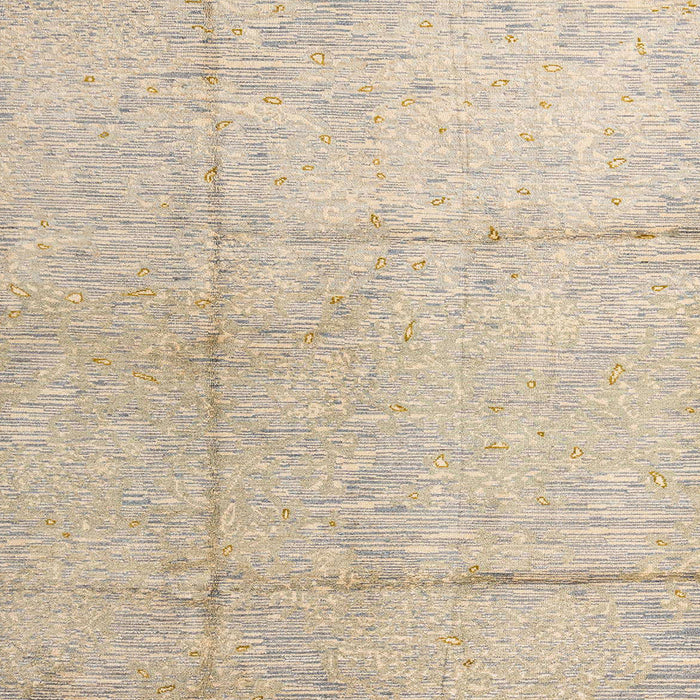 Square Machine Washable Abstract Camel Brown Rug, wshabs4822