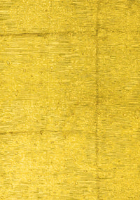 Abstract Yellow Modern Rug, abs4822yw