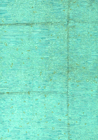 Abstract Turquoise Modern Rug, abs4822turq