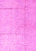 Machine Washable Abstract Pink Modern Rug, wshabs4822pnk