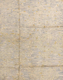 Machine Washable Abstract Camel Brown Rug, wshabs4822