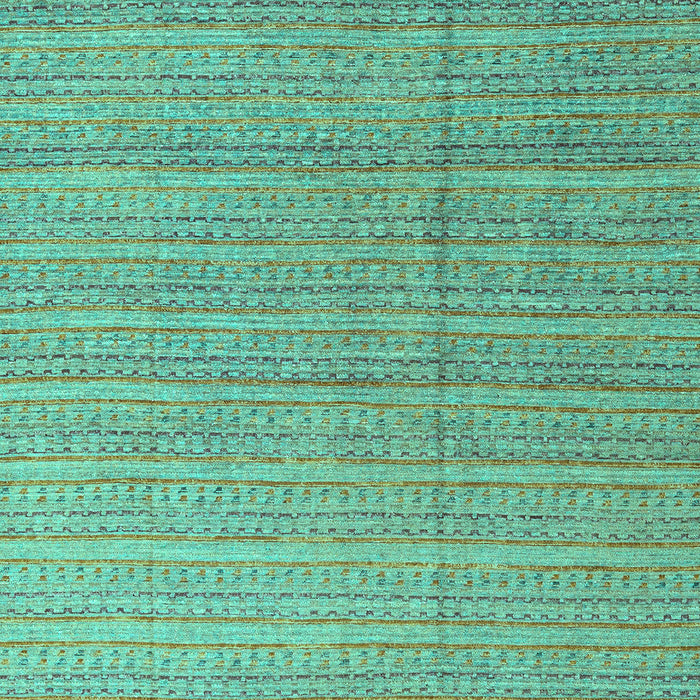 Machine Washable Abstract Turquoise Modern Area Rugs, wshabs4823turq