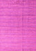 Machine Washable Abstract Pink Modern Rug, wshabs4823pnk