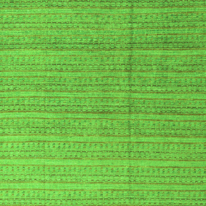 Machine Washable Abstract Green Modern Area Rugs, wshabs4823grn
