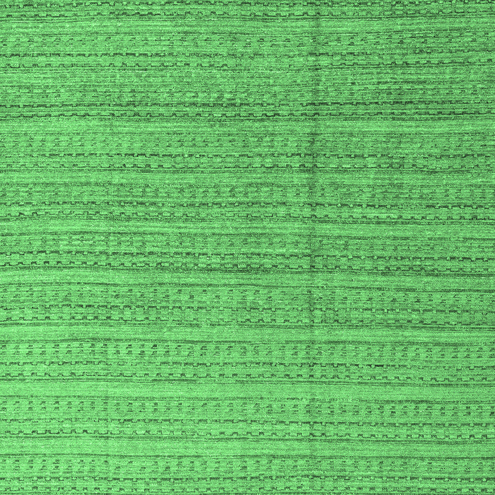 Machine Washable Abstract Emerald Green Modern Area Rugs, wshabs4823emgrn