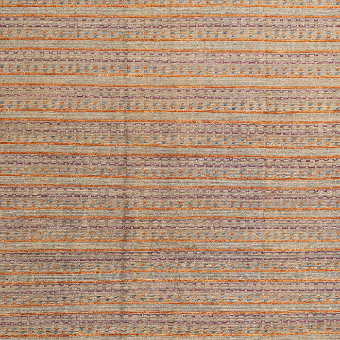 Machine Washable Abstract Brown Sugar Brown Rug, wshabs4823